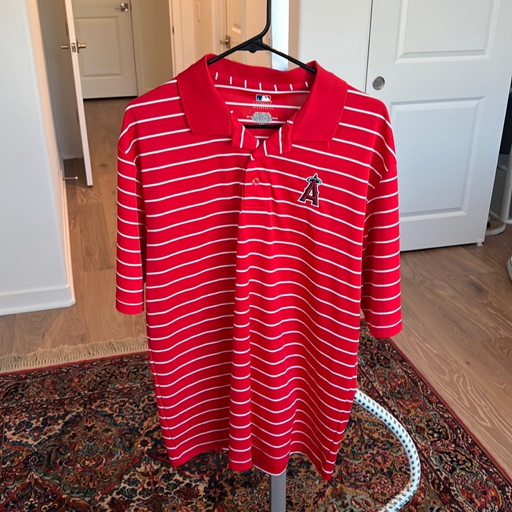 Men’s Angels Baseball Polo Shirt